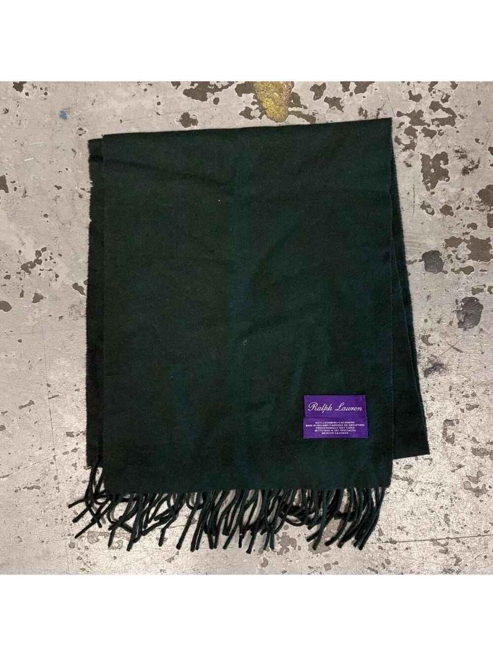 Beautiful rare vintage Ralph Lauren Purple label Cashmere scarf.
